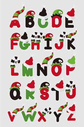 340x511 Christmas Cartoon Letter Vector Material Pikbest Graphic