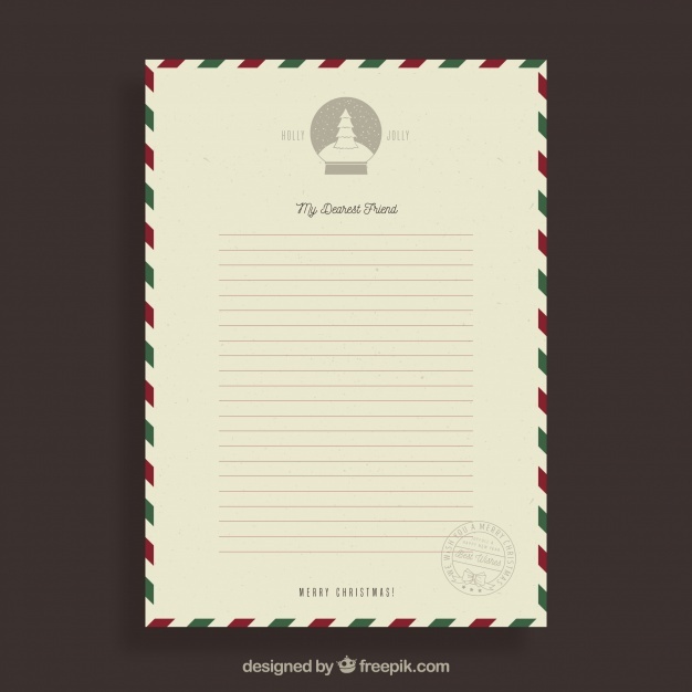 626x626 Christmas Letter Vectors, Photos And Free Download