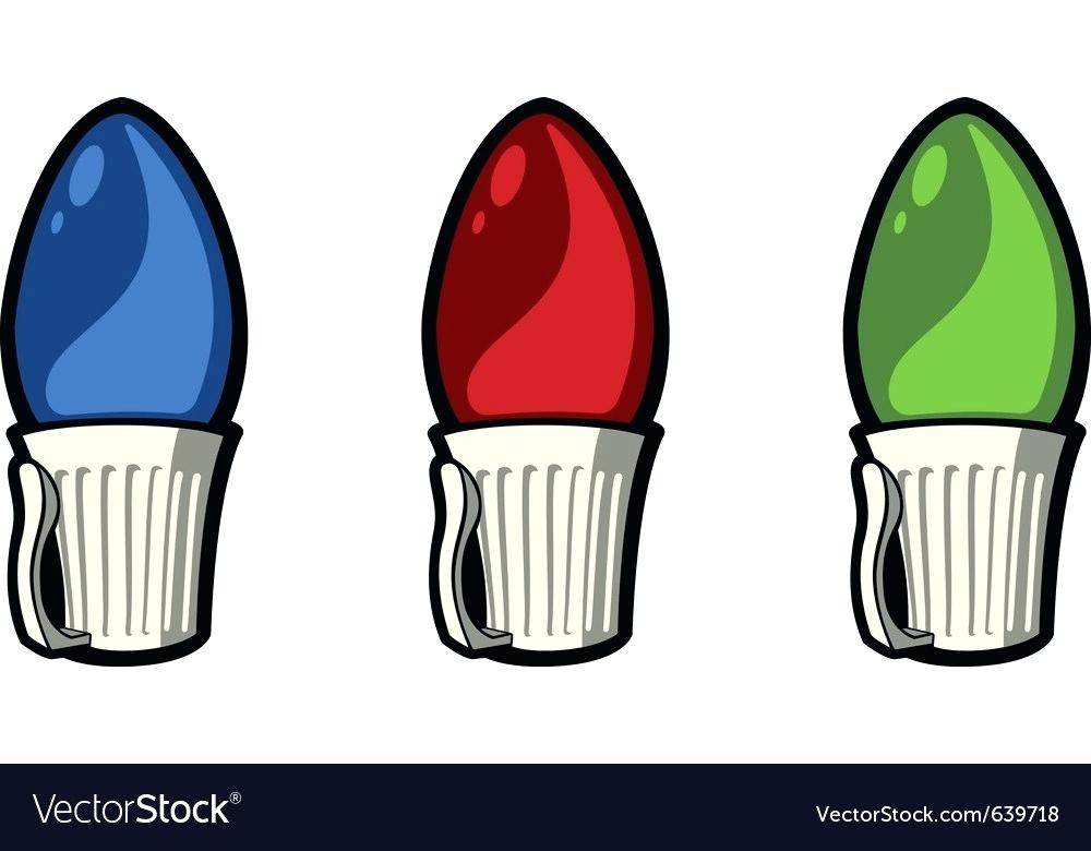 1000x780 Christmas Light Bulbs Vector Image Paper Bulb Template Winstonclose