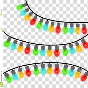 300x300 Photostock Vector Christmas Lights Vector Border Studiogrfx
