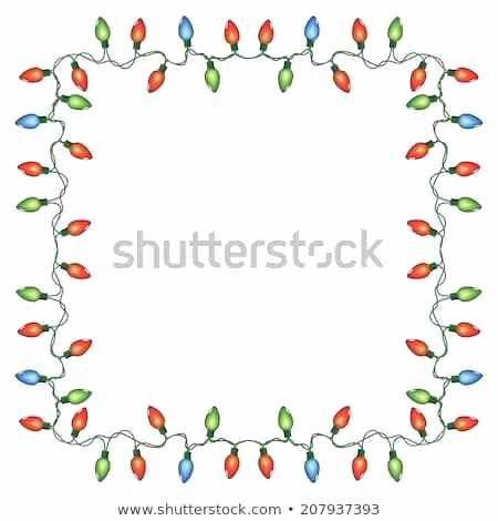 450x470 Christmas Lights Border