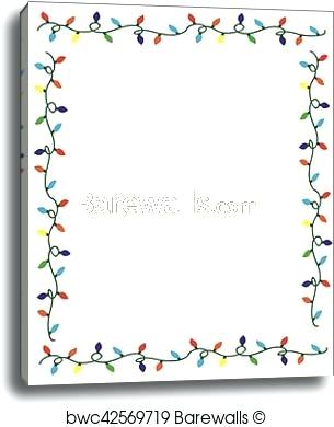 305x390 Christmas Lights Border