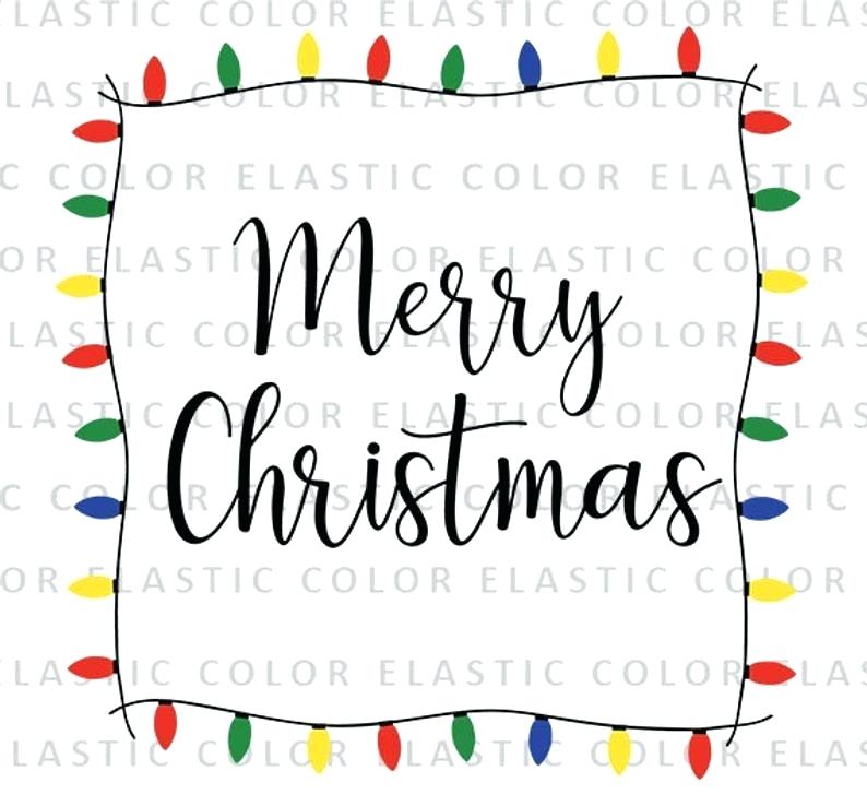 794x738 Christmas Lights Frame