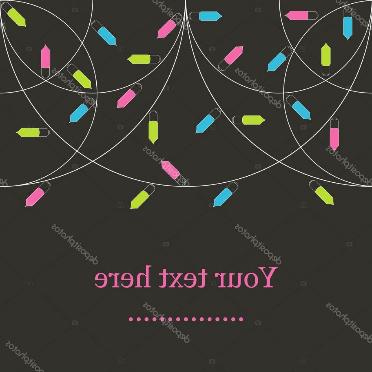 1228x1228 Christmas Lights Vector Awesome Vintage Christmas Lights Vector