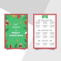 200x200 Christmas Menu Free Vector Art