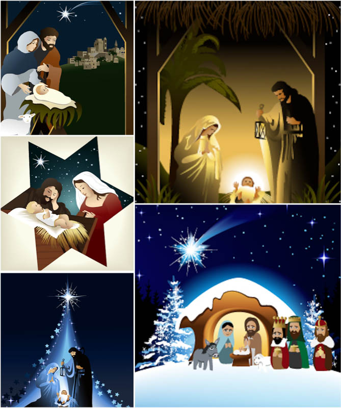 669x800 Christmas Nativity Vector Vector Graphics Blog