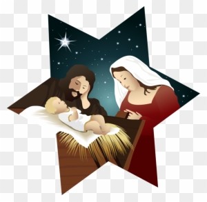 300x293 Free Christmas Nativity Clipart