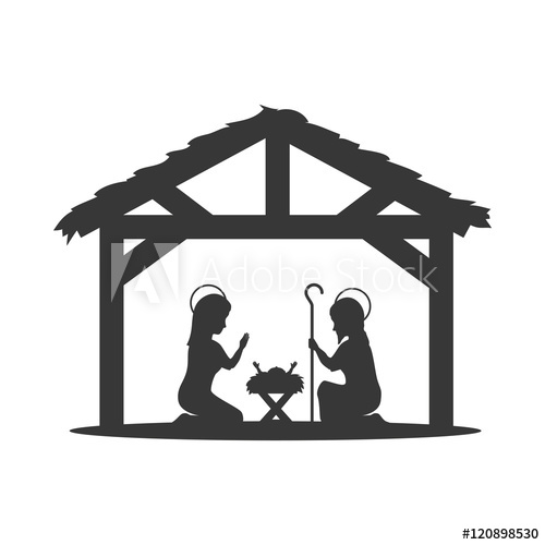 Christmas Nativity Vector at Vectorified.com | Collection of Christmas ...