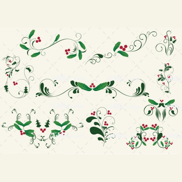 600x600 Christmas Ornament Vector Images