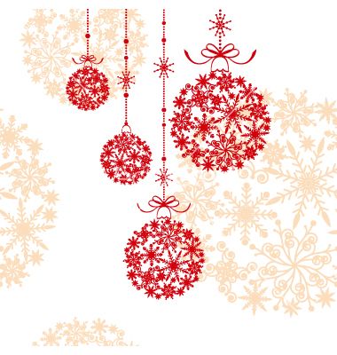 380x400 Abstract Christmas Ornament Vector Advertisingdesign Ideas