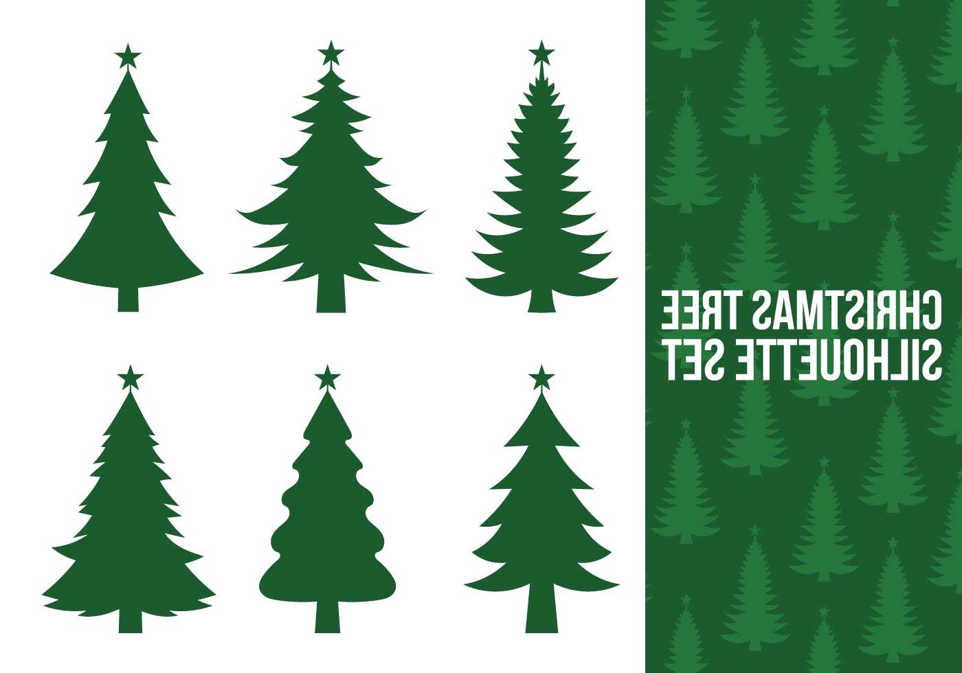 1400x980 Best Free Silhouettes Christmas Tree Ornament Vector Image Free