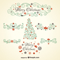 200x200 Christmas Ornaments Vector Free Vector Graphic Art Free Download