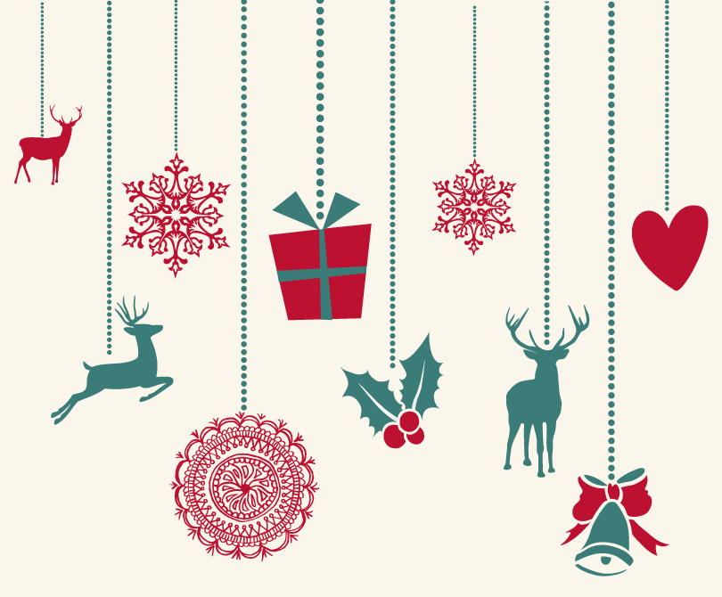 810x670 Free Vector Christmas Ornament Images