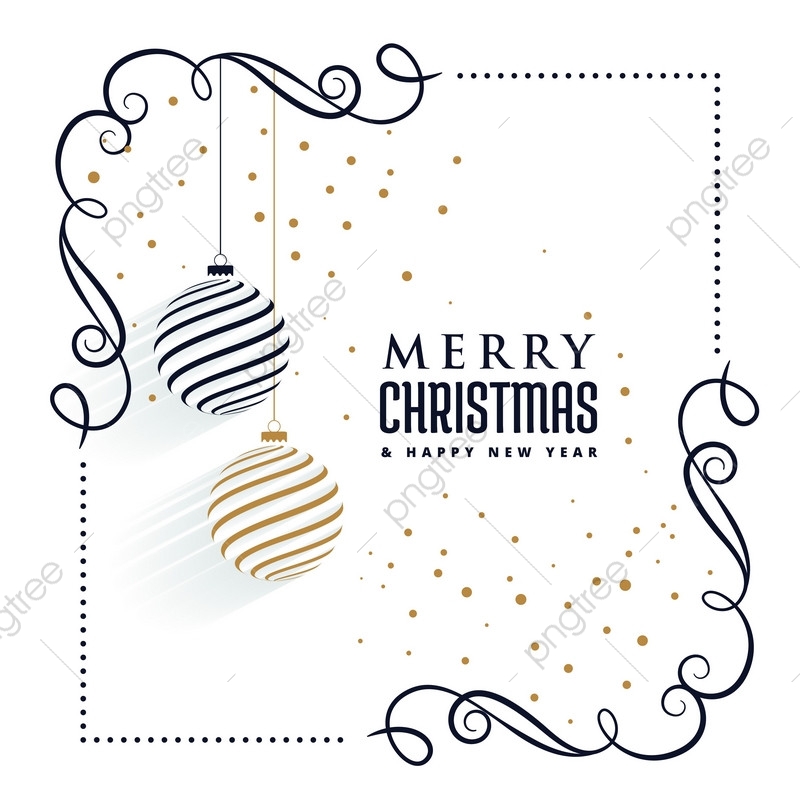 800x800 Beautiful Christmas Ornaments Decorative Elements Background