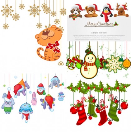 421x425 Cartoon Christmas Ornaments Vector Over Millions Vectors, Stock