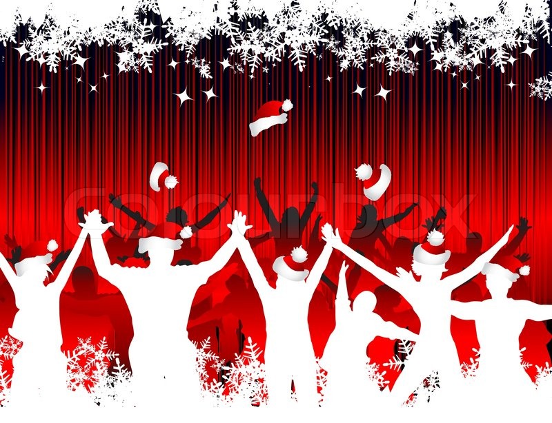 800x614 Christmas Party Background For Yor Stock Vector Colourbox