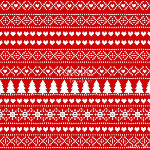 500x500 Seamless Christmas Background, Card