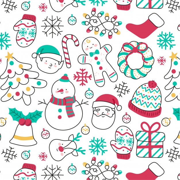 626x626 Christmas Pattern Vectors, Photos And Free Download