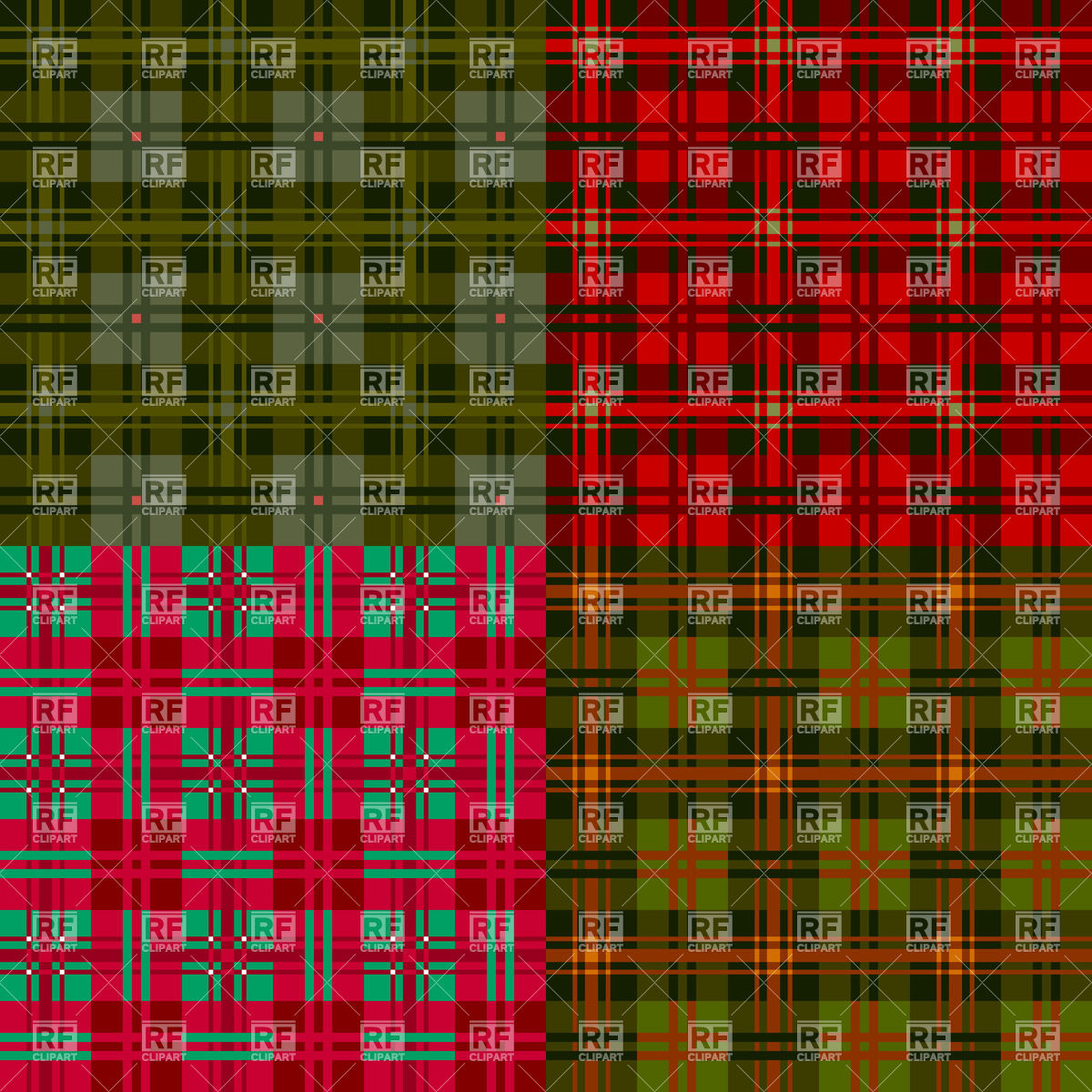 Red And Green Tartan Plaid Patterns Vector Image Of Backgrounds 1200x1200 Red And Green Tartan Plaid Patterns Vector Image Of Backgrounds