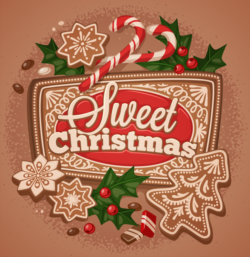 800x821 Childlike Christmas Poster Design Vector Free Vector Graphic