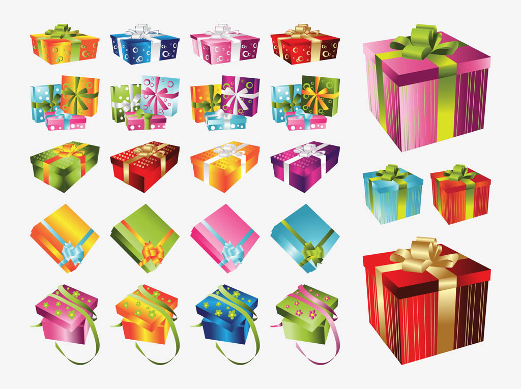 Christmas Present Vector At Vectorified.com | Collection Of Christmas ...