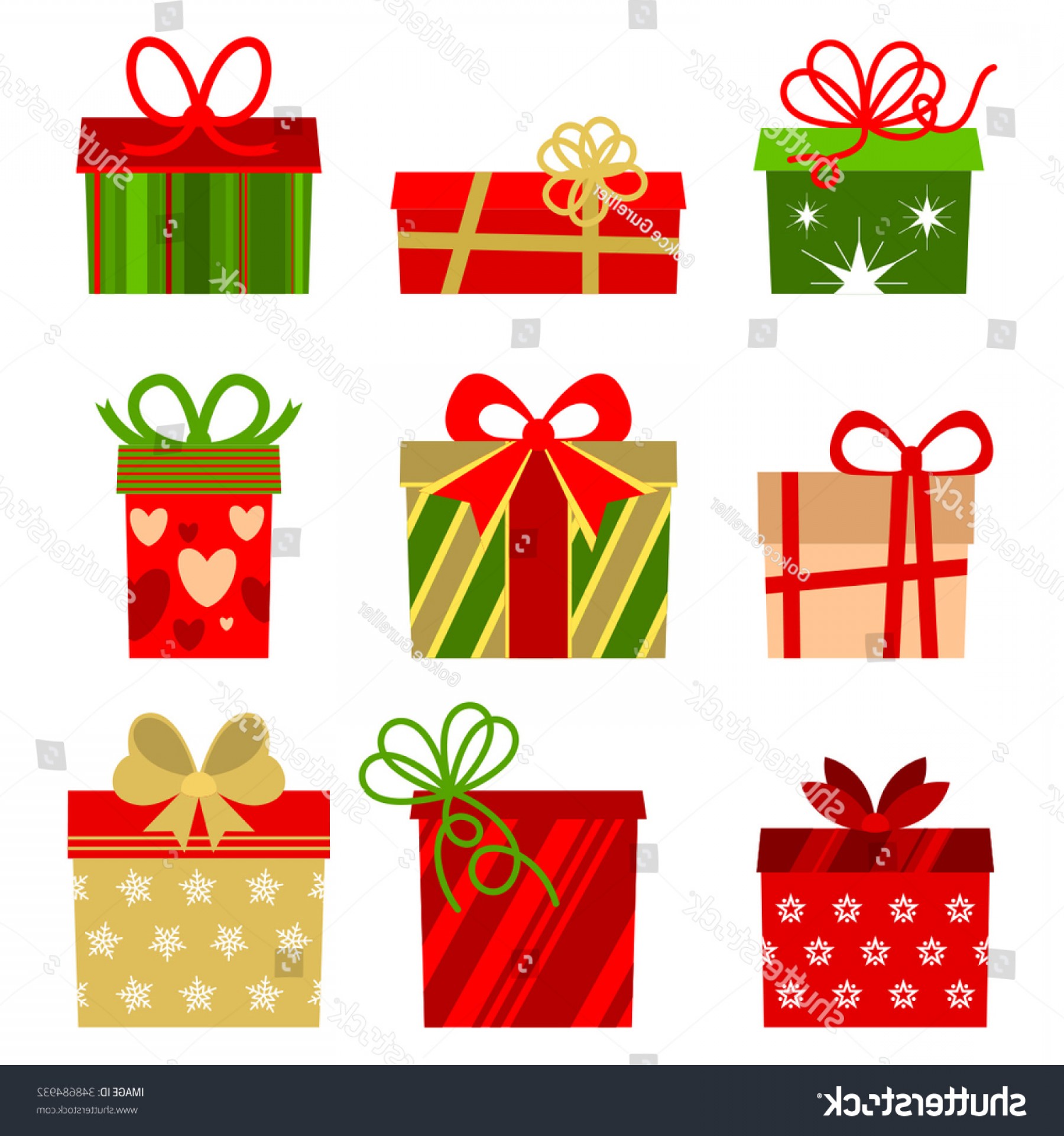 Christmas Present Vector at Vectorified.com | Collection of Christmas ...