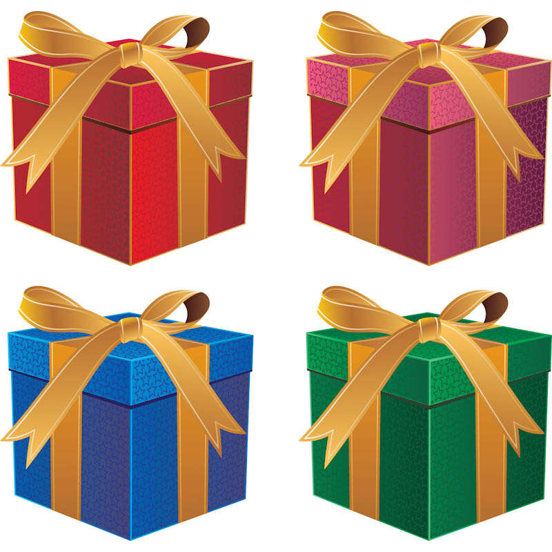 800x800 Christmas Presents Vector Free Stock Vector Art Illustrations