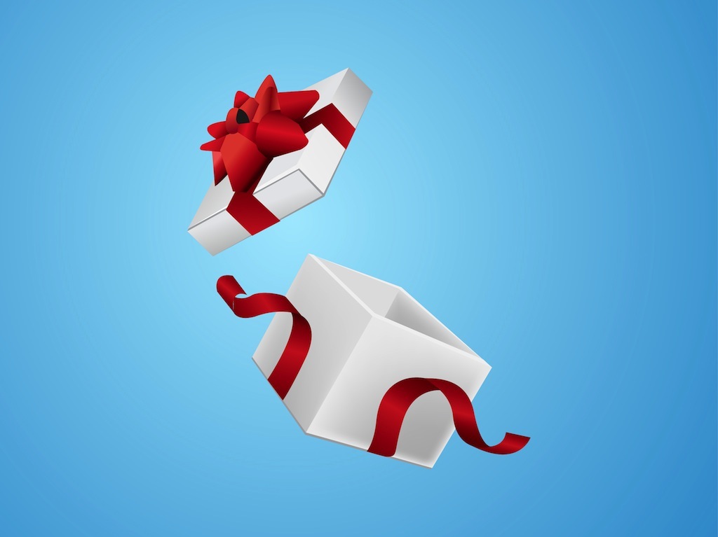 Christmas Present Vector Art At Vectorified.com | Collection Of ...