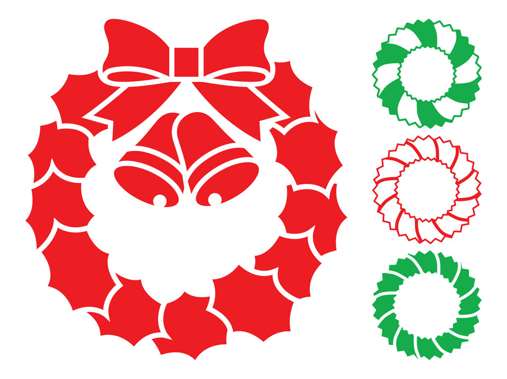 Christmas Wreaths Graphics Vector Art Graphics 1024x765 Christmas Wreaths Graphics Vector Art Graphics