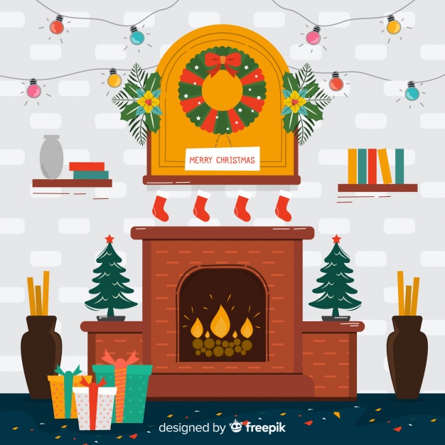 Christmas Scene Vector at Vectorified.com | Collection of Christmas ...