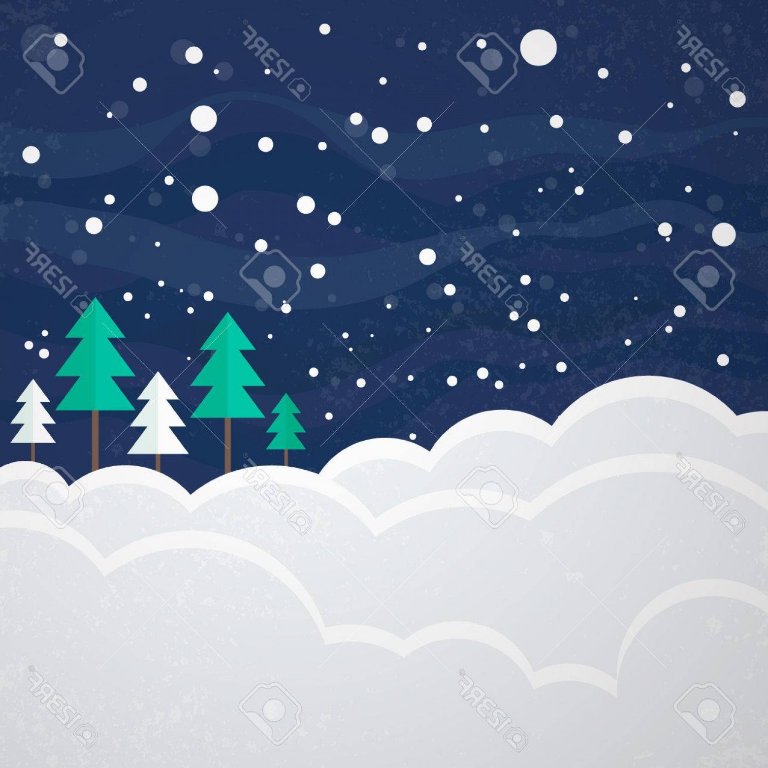 Christmas Nature Scene Vector Catchsplace 1560x1560 Christmas Nature Scene Vector Catchsplace
