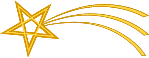 500x197 Christmas Star Vector