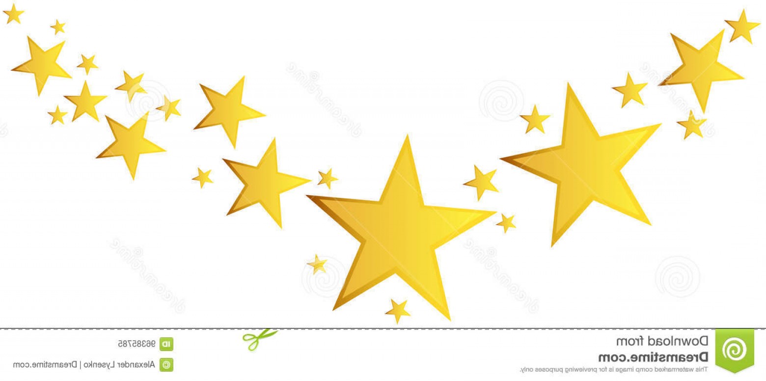 1560x776 Stock Illustration Abstract Falling Star Vector Illustration
