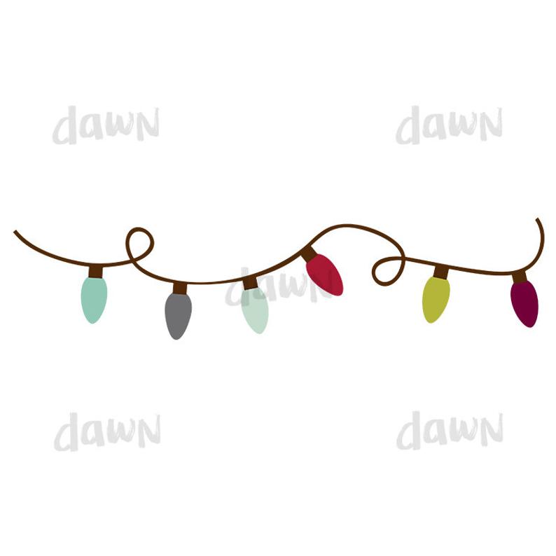 794x794 String Lights String Lights Clipart String Lights Etsy