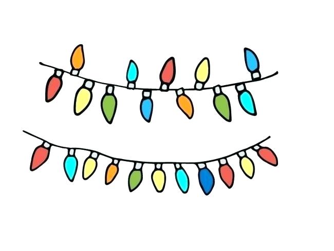 650x489 Christmas Lights Vector