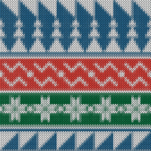 600x600 Christmas Sweater Seamless Pattern Vector Free