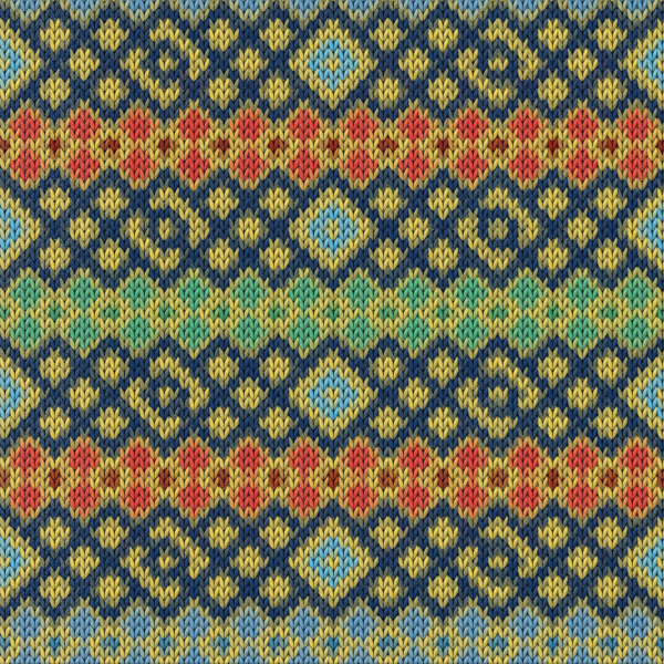 600x600 Christmas Sweater Seamless Pattern Vector