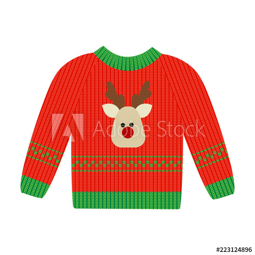 Christmas Sweater Vector at Vectorified.com | Collection of Christmas ...