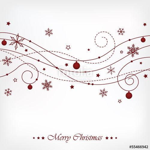 500x500 Christmas Swirls Stock Image And Royalty Free Vector