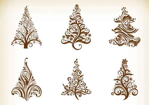 500x352 Christmas Tree Clip Art Sets Of Free Vector Graphics