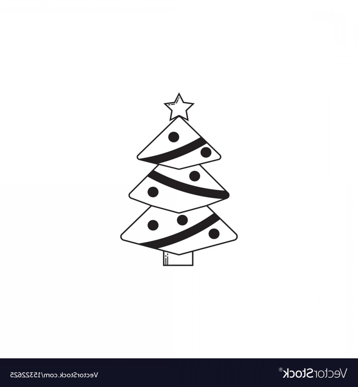 1200x1296 Christmas Tree Solid Icon Decorations With Star Vector Soidergi