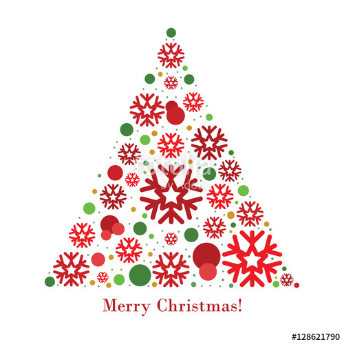 Christmas Tree Card Vector Stock Image And Royalty Free Vector 500x500 Christmas Tree Card Vector Stock Image And Royalty Free Vector