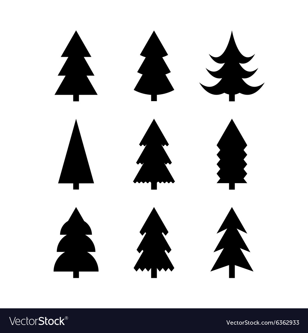 Collection Of 'christmas Tree Vector Silhouette' Download More 1000x1080 Collection Of 'christmas Tree Vector Silhouette' Download More