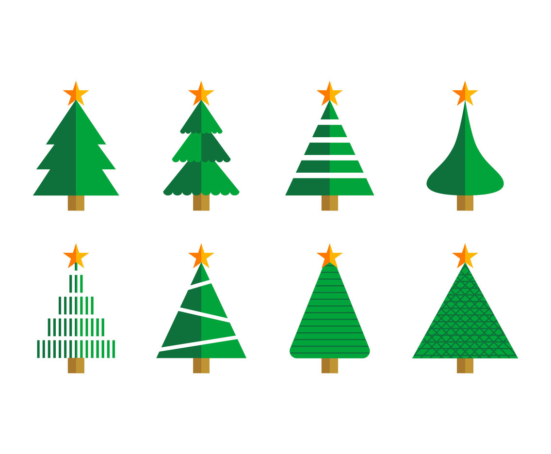 Free Cartoon Christmas Tree Vector Vector Art Graphics 1136x936 Free Cartoon Christmas Tree Vector Vector Art Graphics