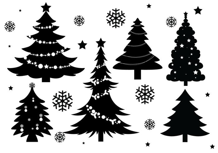 Christmas Tree Art Free Vector Art 700x490 Christmas Tree Art Free Vector Art