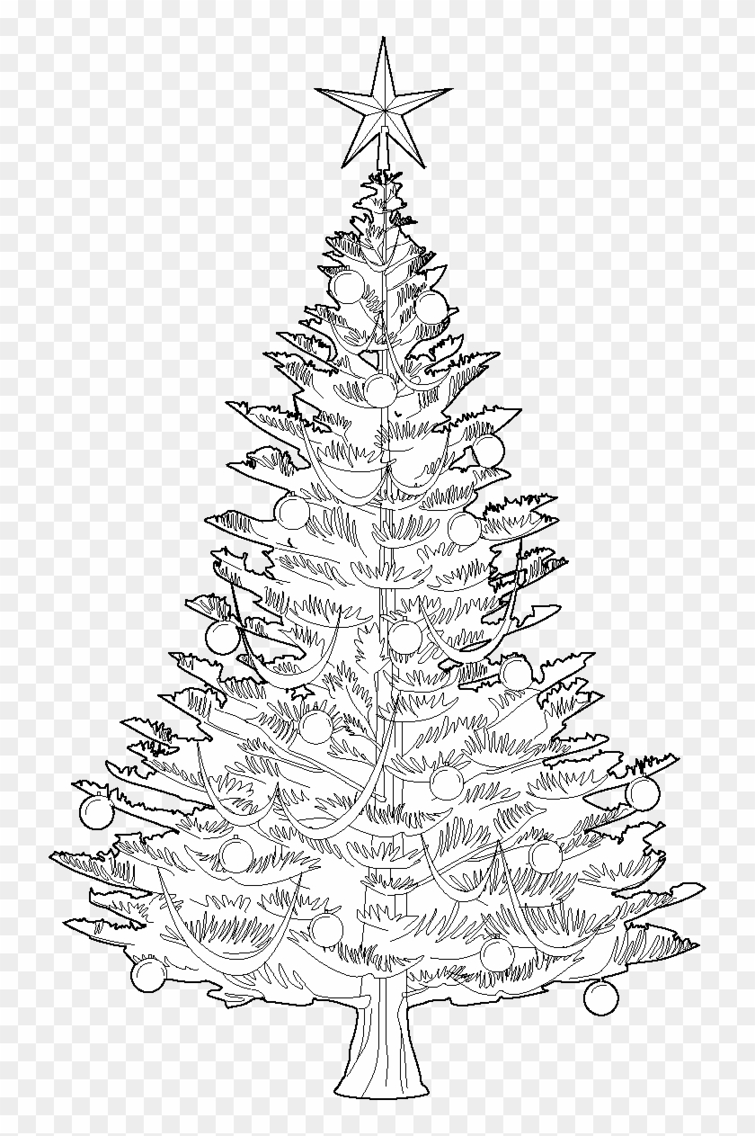 840x1263 A Dashing Dwg Christmas Tree Vector Trees
