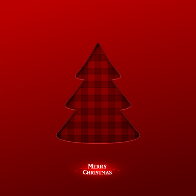 649x649 Merry Christmas Tree Vector Free Vector Graphic Download