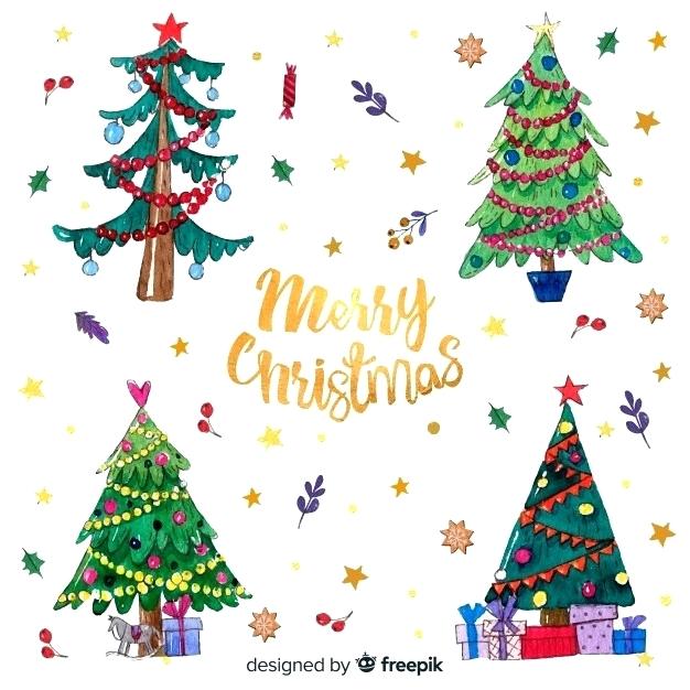 626x626 Drawn Christmas Tree