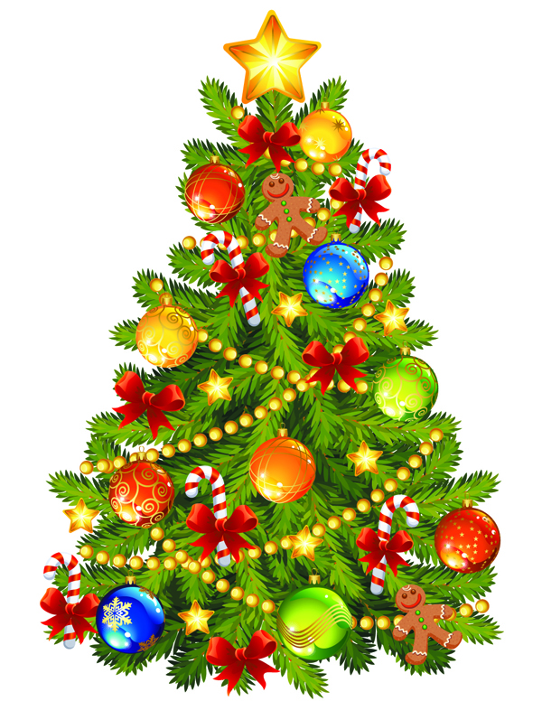600x776 Beautiful Christmas Tree