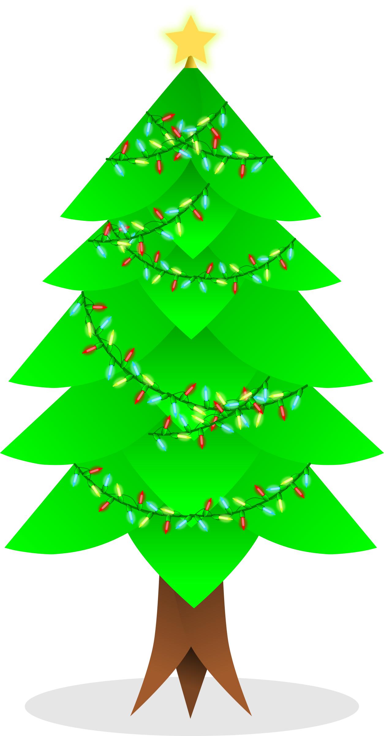 1254x2400 Christmas Tree Vector Icons Png